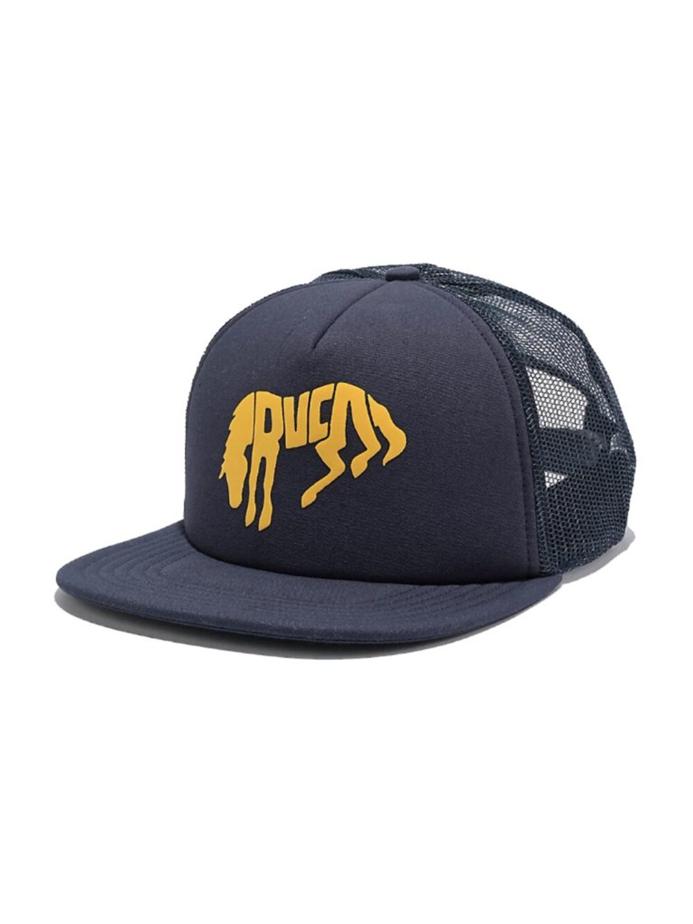 RVCA Men Trucker Hat Buck Navy New With Tags